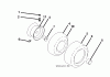 Jonsered LT2216 (96041011200) - Lawn & Garden Tractor (2009-01) Ersatzteile WHEELS TIRES