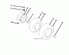 Jonsered LT2216 (96041011201) - Lawn & Garden Tractor (2010-01) Ersatzteile WHEELS TIRES