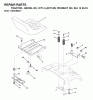 Jonsered ICT14 (JICT14D, 954130079) - Lawn & Garden Tractor (2002-06) Ersatzteile SEAT