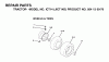 Jonsered ICT14 (JICT14D, 954130079) - Lawn & Garden Tractor (2002-06) Ersatzteile WHEELS TIRES