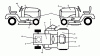 Jonsered LT2216 A2 (96041015600) - Lawn & Garden Tractor (2010-02) Ersatzteile DECALS