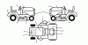 Jonsered LT2216 A2 (96041018101) - Lawn & Garden Tractor (2010-08) Ersatzteile DECALS