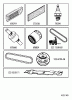 Jonsered LT2216 A2 (96041018100) - Lawn & Garden Tractor (2010-02) Ersatzteile FREQUENTLY USED PARTS