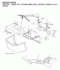 Jonsered LT2216 CM (96061019301) - Lawn & Garden Tractor (2007-04) Ersatzteile BAGGER