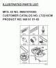 Jonsered LT2216 CM (96061019303) - Lawn & Garden Tractor (2007-09) Ersatzteile FREQUENTLY USED PARTS