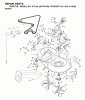 Jonsered ICT14A (JICTH14B, 954130065) - Lawn & Garden Tractor (2002-02) Ersatzteile MOWER DECK / CUTTING DECK