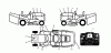Jonsered LT2216 CM (96061019304) - Lawn & Garden Tractor (2008-01) Ersatzteile DECALS