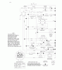 Jonsered LT2216 CM (96061019304) - Lawn & Garden Tractor (2008-01) Ersatzteile SCHEMATIC