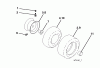 Jonsered LT2216 CM (96061019304) - Lawn & Garden Tractor (2008-01) Ersatzteile WHEELS TIRES