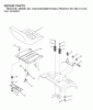 Jonsered LT2216 CM (96061019400) - Lawn & Garden Tractor (2007-02) Ersatzteile SEAT