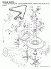 Jonsered LT2216 CM (96061019401) - Lawn & Garden Tractor (2007-04) Ersatzteile MOWER DECK / CUTTING DECK