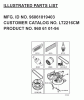 Jonsered LT2216 CM (96061019403) - Lawn & Garden Tractor (2007-09) Ersatzteile FREQUENTLY USED PARTS
