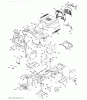 Jonsered LT2216 CM (96061023700) - Lawn & Garden Tractor (2009-01) Ersatzteile CHASSIS ENCLOSURES