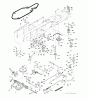 Jonsered LT2216 CM (96061023700) - Lawn & Garden Tractor (2009-01) Ersatzteile DRIVE