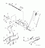 Jonsered LT2216 CM (96061023701) - Lawn & Garden Tractor (2009-01) Ersatzteile MOWER LIFT / DECK LIFT