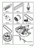 Jonsered LT2216 CM (96061027001) - Lawn & Garden Tractor (2010-03) Ersatzteile ACCESSORIES