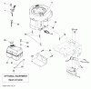 Jonsered LT2216 CM (96061027001) - Lawn & Garden Tractor (2010-03) Ersatzteile ENGINE