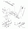 Jonsered LT2216 CM (96061027101) - Lawn & Garden Tractor (2010-03) Ersatzteile MOWER LIFT / DECK LIFT