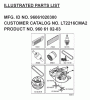 Jonsered LT2216 CMA2 (96061020300) - Lawn & Garden Tractor (2007-02) Ersatzteile FREQUENTLY USED PARTS