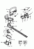 Jonsered HT21 - Hedge Trimmer (1996-03) Ersatzteile CLUTCH OIL PUMP