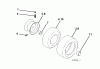 Jonsered LT2216 CMA2 (96061024400) - Lawn & Garden Tractor (2009-01) Ersatzteile WHEELS TIRES