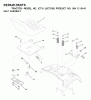 Jonsered ICT15 (JICT15B, 954130041) - Lawn & Garden Tractor (2000-02) Ersatzteile SEAT