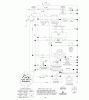 Jonsered LT2216 CMA2 (96061028200) - Lawn & Garden Tractor (2010-01) Ersatzteile SCHEMATIC