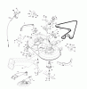 Jonsered LT2216 CMA2 (96061028300) - Lawn & Garden Tractor (2010-01) Ersatzteile MOWER DECK / CUTTING DECK