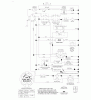 Jonsered LT2216 CMA2 (96061028300) - Lawn & Garden Tractor (2010-01) Ersatzteile SCHEMATIC