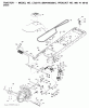Jonsered LT2217 A (96041003301) - Lawn & Garden Tractor (2007-10) Ersatzteile DRIVE