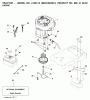 Jonsered LT2217 A (96041003301) - Lawn & Garden Tractor (2007-10) Ersatzteile ENGINE