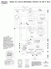 Jonsered LT2217 A (96041003301) - Lawn & Garden Tractor (2007-10) Ersatzteile SCHEMATIC