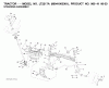 Jonsered LT2217 A (96041003301) - Lawn & Garden Tractor (2007-10) Ersatzteile STEERING