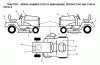 Jonsered LT2217 A (96041003400) - Lawn & Garden Tractor (2007-04) Ersatzteile DECALS