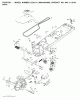 Jonsered LT2217 A (96041003400) - Lawn & Garden Tractor (2007-04) Ersatzteile DRIVE
