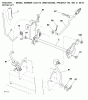 Jonsered LT2217 A (96041003400) - Lawn & Garden Tractor (2007-04) Ersatzteile MOWER LIFT / DECK LIFT