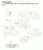 Jonsered ICT15 (JICT15C, 954130041) - Lawn & Garden Tractor (2000-04) Ersatzteile ENGINE CUTTING EQUIPMENT
