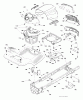 Jonsered LT2217 A (96041010302) - Lawn & Garden Tractor (2010-03) Ersatzteile CHASSIS ENCLOSURES