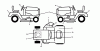 Jonsered LT2217 A (96041010302) - Lawn & Garden Tractor (2010-03) Ersatzteile DECALS