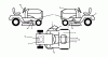 Jonsered LT2217 A (96041010402) - Lawn & Garden Tractor (2010-04) Ersatzteile DECALS