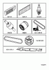 Jonsered LT2217 A (96041010402) - Lawn & Garden Tractor (2010-04) Ersatzteile ACCESSORIES