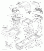 Jonsered LT2217 A (96041010402) - Lawn & Garden Tractor (2010-04) Ersatzteile CHASSIS ENCLOSURES
