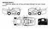 Jonsered ICT15A (JICTH15A, 954130049) - Lawn & Garden Tractor (2001-02) Ersatzteile DECALS