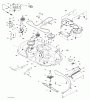 Jonsered LT2217 A (96041010406) - Lawn & Garden Tractor (2012-08) Ersatzteile MOWER DECK / CUTTING DECK