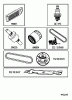 Jonsered LT2217 A (96041010406) - Lawn & Garden Tractor (2012-08) Ersatzteile ACCESSORIES