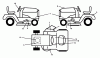 Jonsered LT2217 A (96041010407) - Lawn & Garden Tractor (2013-05) Ersatzteile DECALS