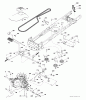 Jonsered LT2217 A (96041010407) - Lawn & Garden Tractor (2013-05) Ersatzteile DRIVE