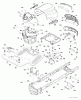 Jonsered LT2217 A (96041011302) - Lawn & Garden Tractor (2010-04) Ersatzteile CHASSIS ENCLOSURES