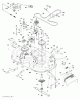 Jonsered LT2217 A (96041011302) - Lawn & Garden Tractor (2010-04) Ersatzteile MOWER DECK / CUTTING DECK