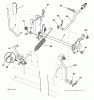 Jonsered LT2217 A (96041011302) - Lawn & Garden Tractor (2010-04) Ersatzteile MOWER LIFT / DECK LIFT